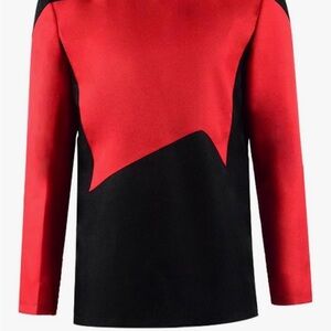 Adult Men's Next Generation Costume Commander Picard Adult Costume Shirt